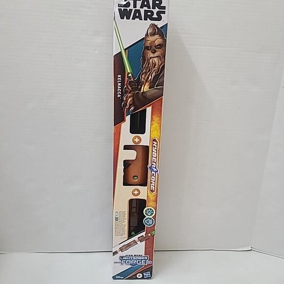Star Wars ACOLYTE Jedi Wookie Kelnacca Electronic Lightsaber Forge Kybercore New - Picture 3 of 7